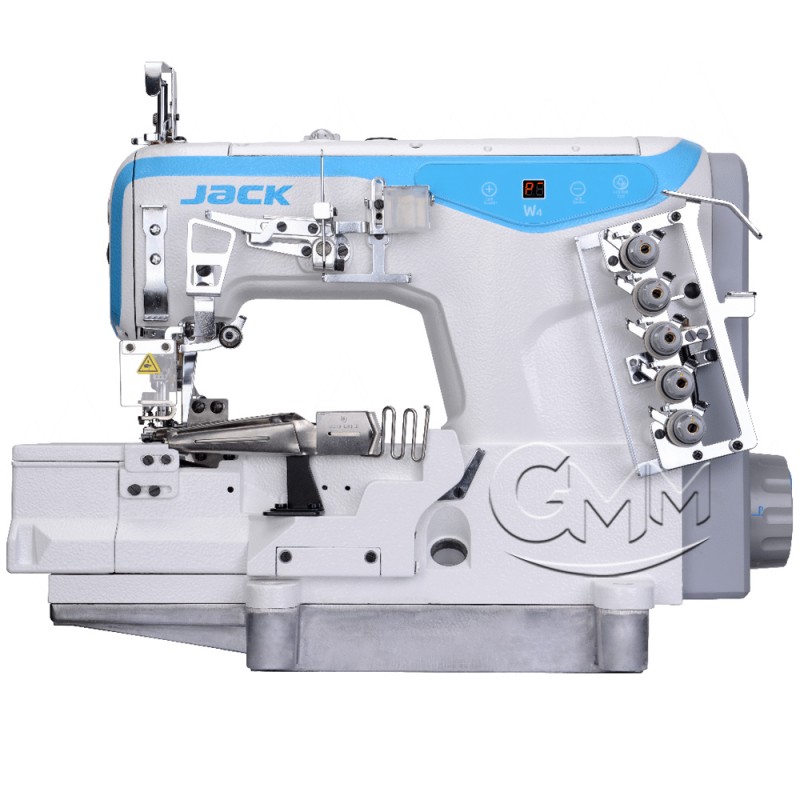JACK W4-D-02 Direct Drive interlock machine with piping set - tape binding